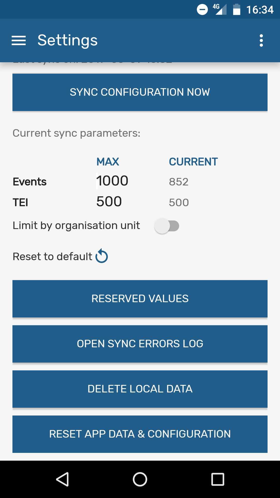 DHIS2 Android Implementation Guide - DHIS2 Documentation