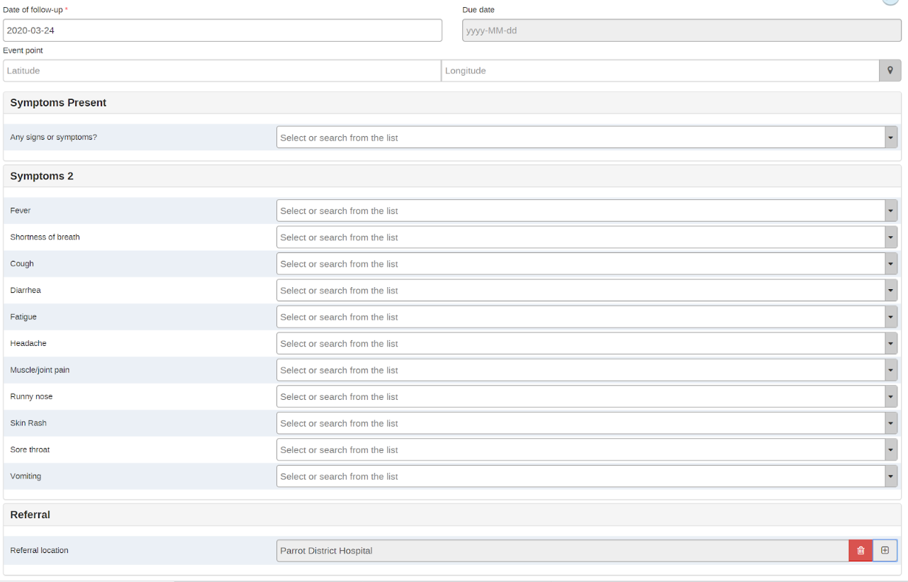 Program Stage 2: Follow-up (within 14 days)